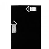 Grey Flat Wood Wall Mirror Grey