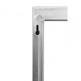 Jair Square Wall Mirror Silver