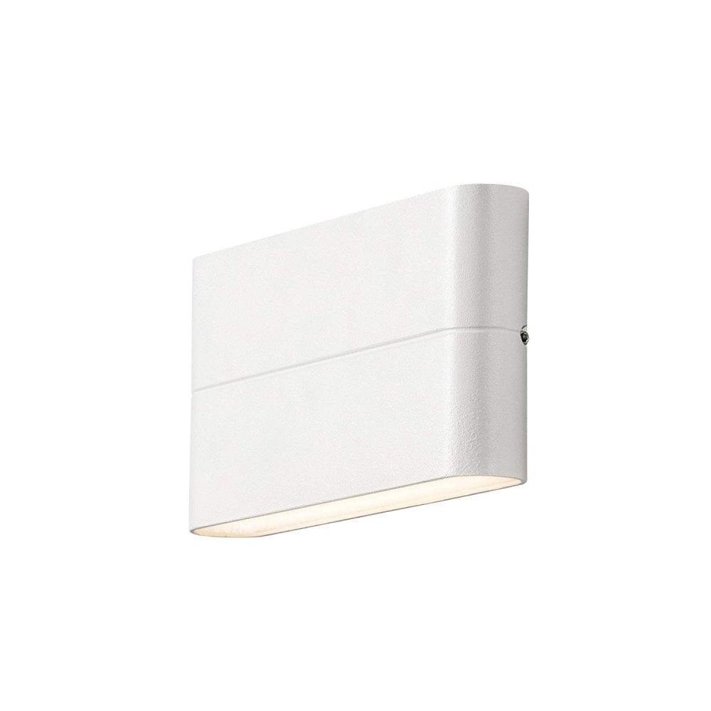 Chieri Contemporary White LED Wall Light for Gardens