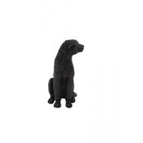 Elegant Black Cheetah Ornament - 10.5cm