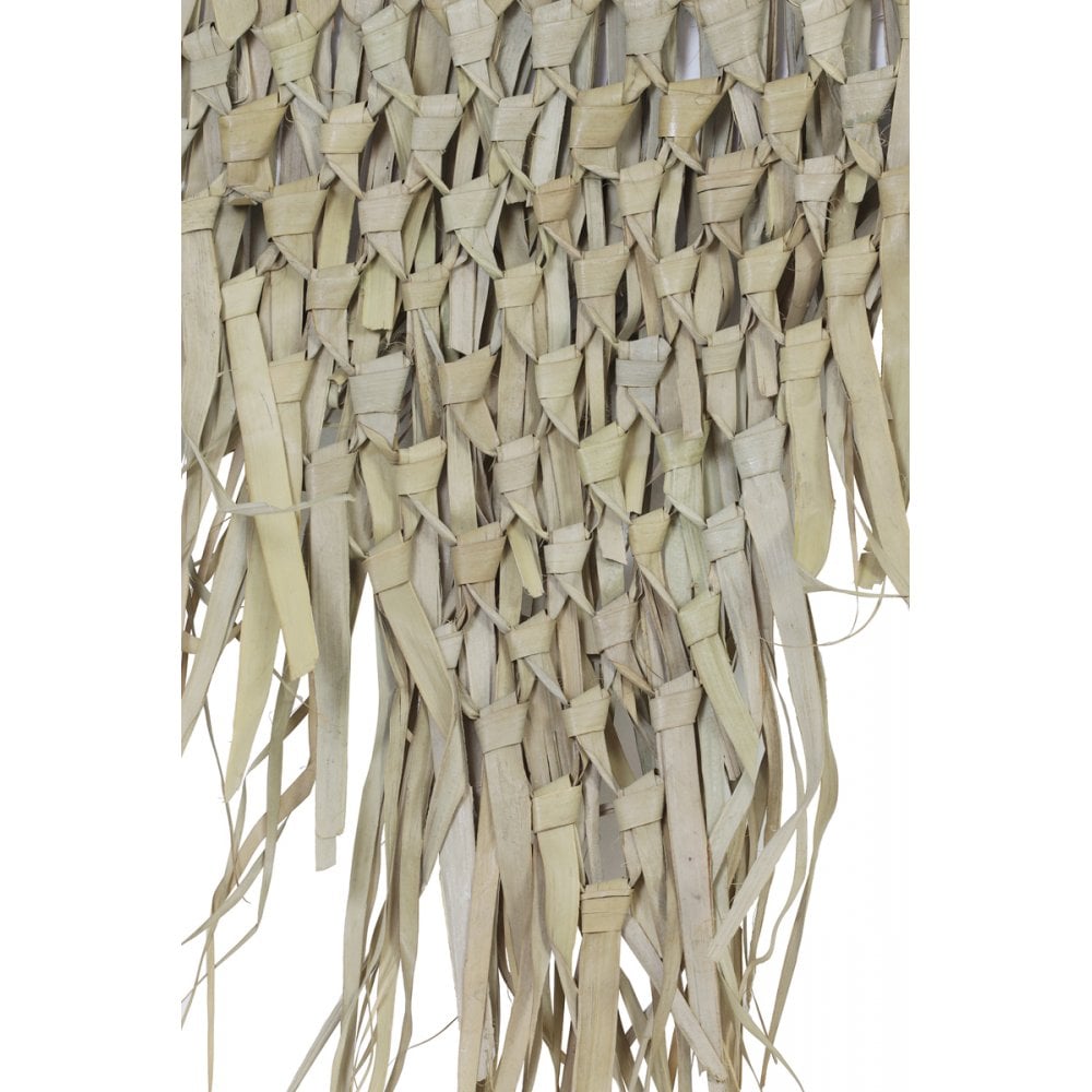 Rustic Katiola Palm Leaf Wall Art 45x55cm