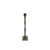 Antique Bronze Liva Lamp Base, 30x12.5x42cm, Round Brass Design