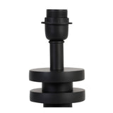 Desley Matte Black Metal Lamp Base 10.5x35cm