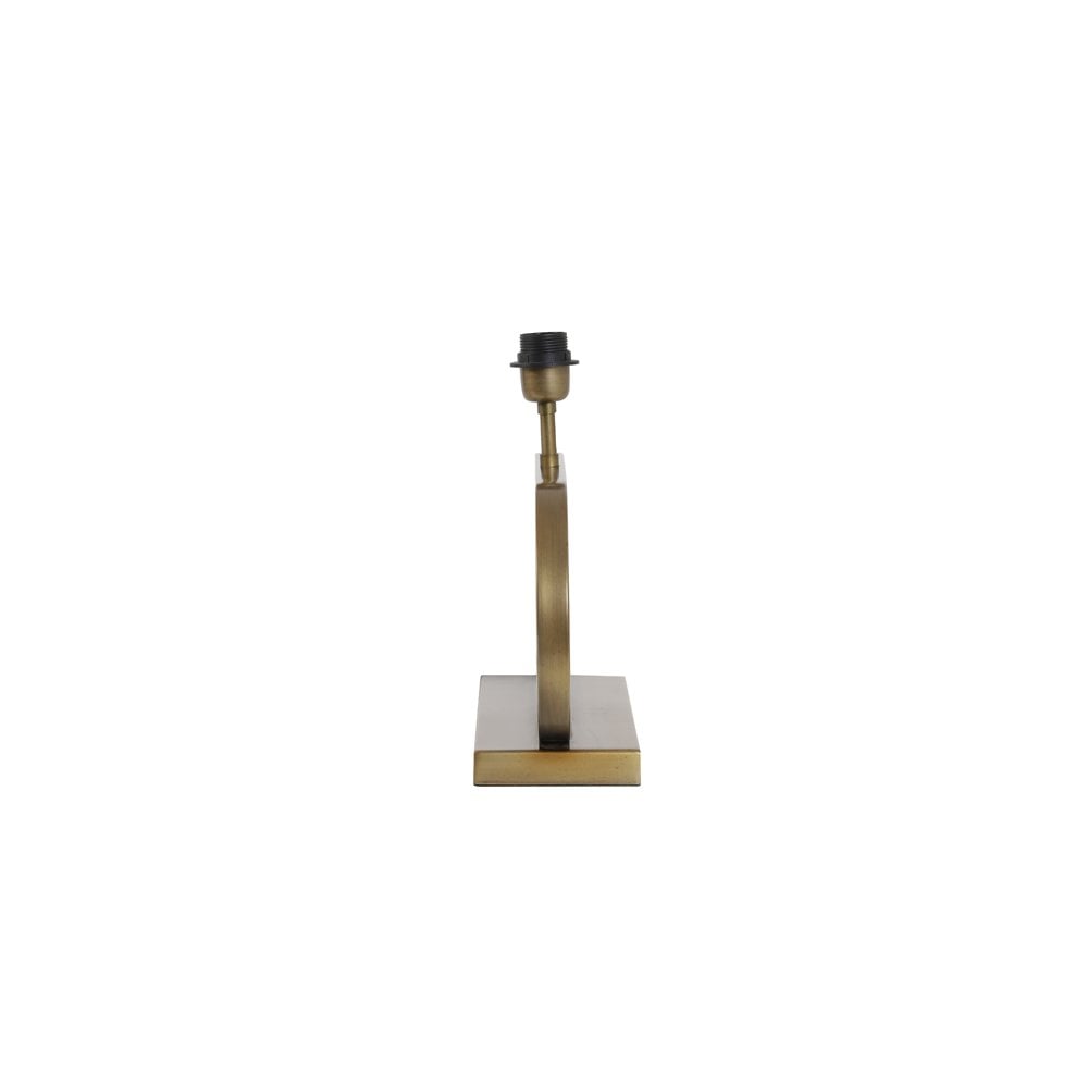 Jamiro Oval Lamp Base in Antique Brass - 47x13x29cm