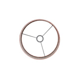 Elegant Gemstone Pink Cylinder Lamp Shade, 40x40x30cm