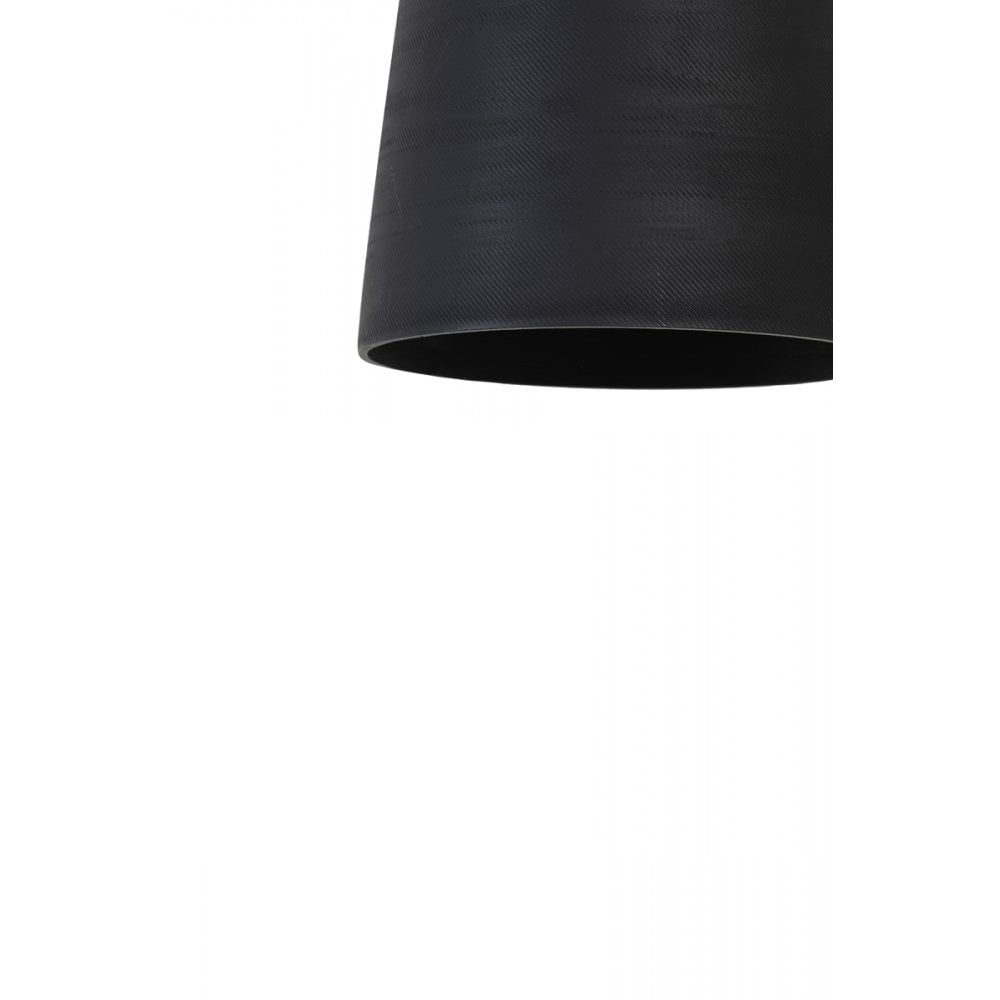 Contemporary Black Lilou Pendant Lamp, 16x17cm