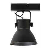 Eliano Dual Light Wall Fixture - Matte Black, 45x18x25cm