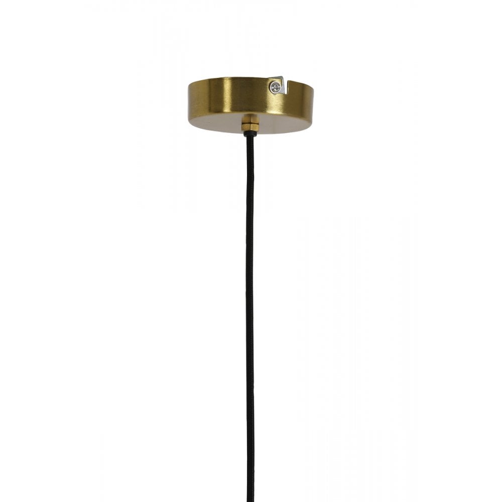 Bronze Elegance: Mirana Round Hanging Lamp 46x46cm