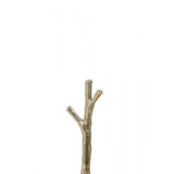 Tresa Gold Round Metal 2-Tier Etagere - Decorative Home Accent, 30.5 x 27.5 x 31 cm