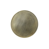 Antique Gold Round Metal Side Table 51x60cm