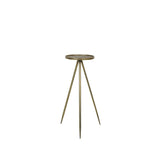 Envira Pillar Table in Antique Gold - 30x80.5cm