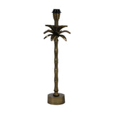 Antique Bronze Armata Table Lamp Base - 15x51cm with E27 Fitting