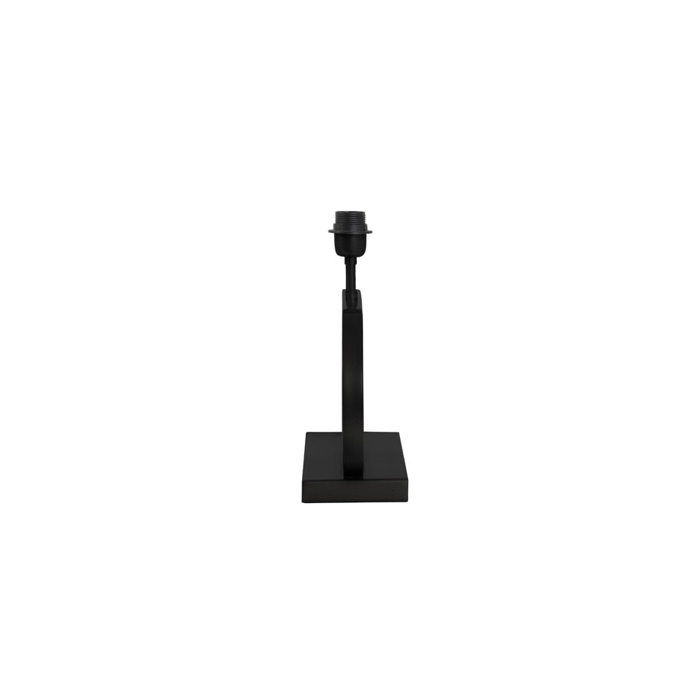 Oval Matte Black Jamiro Lamp Base 47x13x29cm