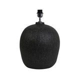 Ceramic Matte Dark Grey Lamp Base - Duncan Collection (33x45.5cm)