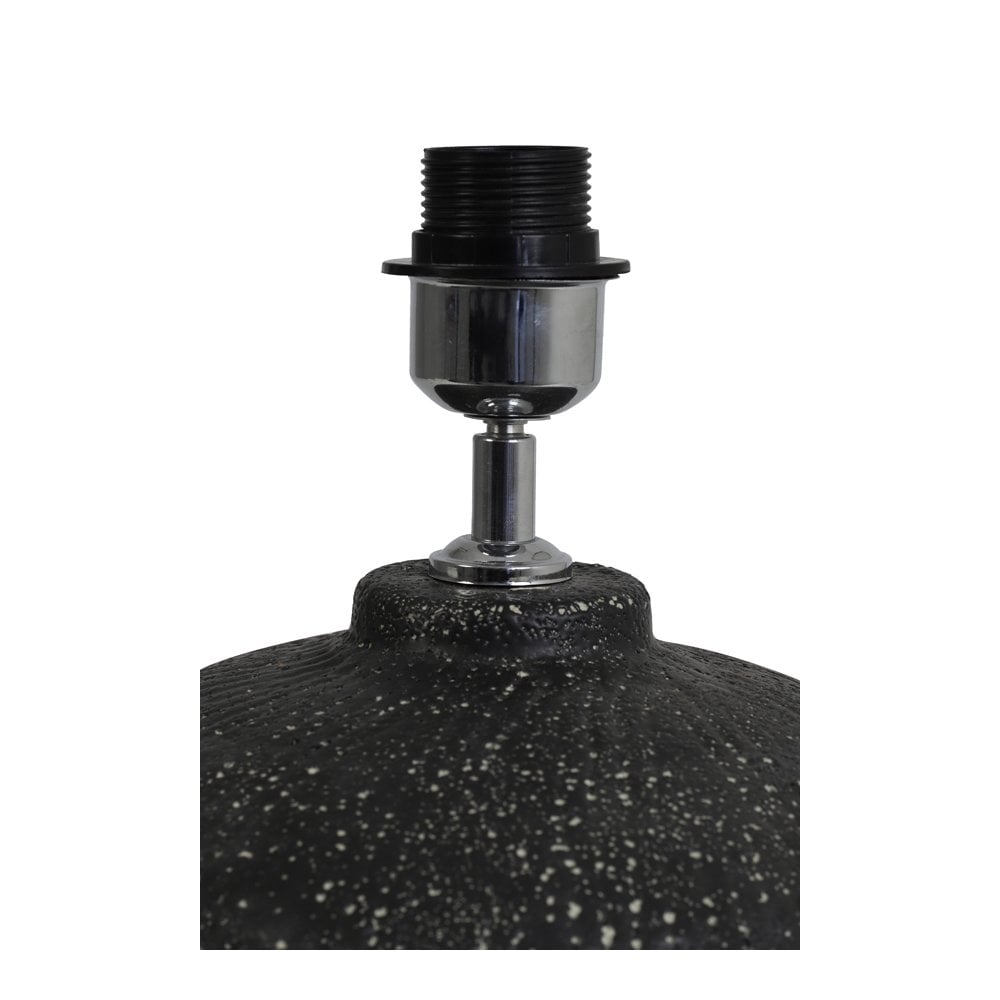 Ceramic Matte Dark Grey Lamp Base - Duncan Collection (33x45.5cm)