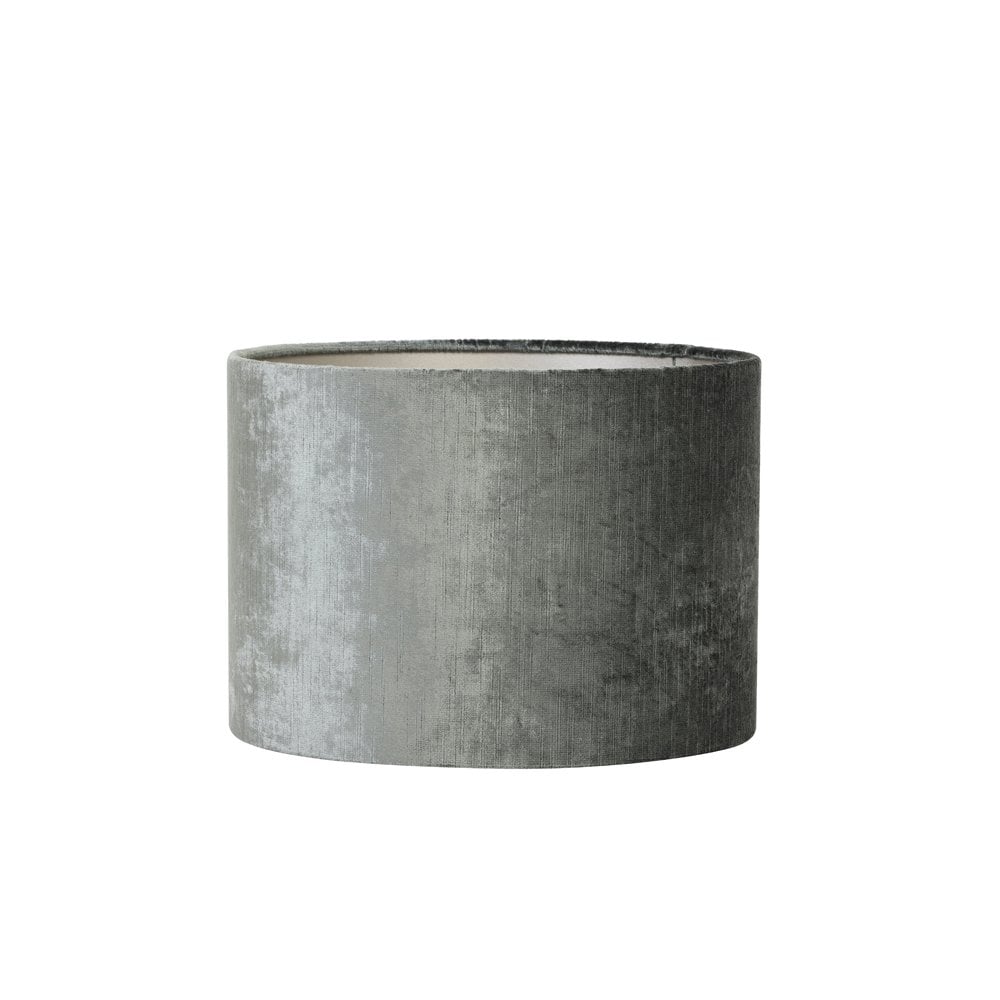 Elegant Anthracite Gray Textile Cylinder Lamp Shade 40x40x30cm