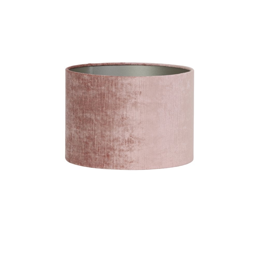 Elegant Gemstone Pink Cylinder Lamp Shade, 40x40x30cm