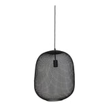 Reilley Matte Black Round Pendant Lamp 40x48cm