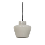 Souma Ceramic Grey Hanging Pendant Light 24cm x 26cm