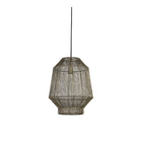 Vitora Vintage Brass Hanging Lamp 30x38cm