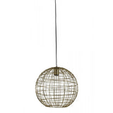 Title: Mirana Bronze Round Hanging Lamp - 35cm
