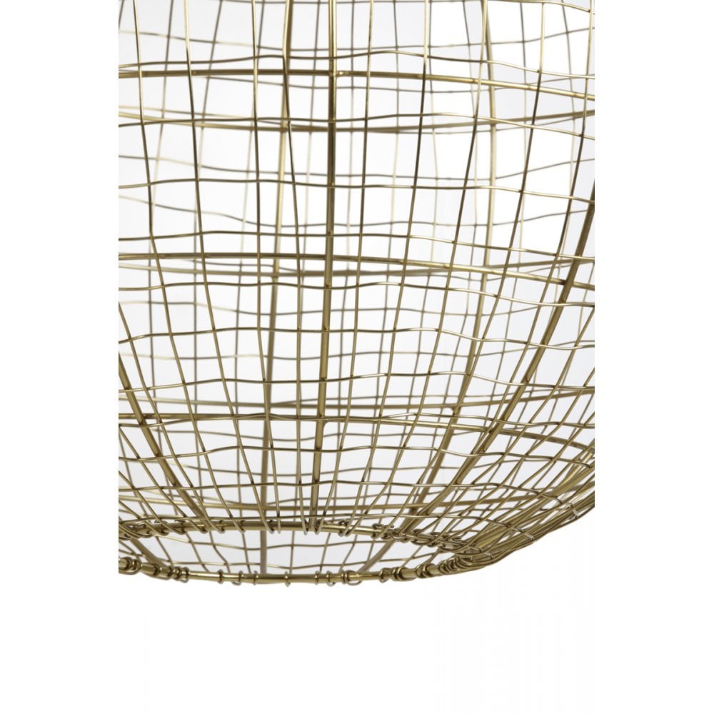 Title: Mirana Bronze Round Hanging Lamp - 35cm