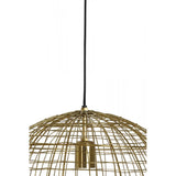 Bronze Elegance: Mirana Round Hanging Lamp 46x46cm