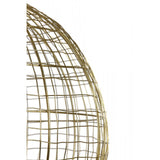 Bronze Elegance: Mirana Round Hanging Lamp 46x46cm
