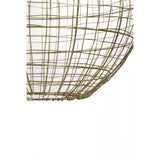 Bronze Elegance: Mirana Round Hanging Lamp 46x46cm