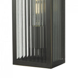 Keegan Outdoor Wall Light Rubbed Bronze IP44 Small