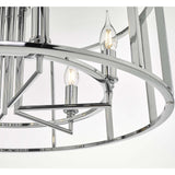 Myka 6 Light Pendant Polished Chrome