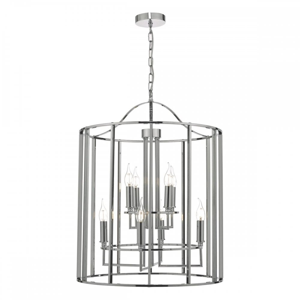Myka 8lt Lantern Polished Chrome
