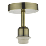 SF0175 Semi Flush Suspension Antique Brass Bracket Only