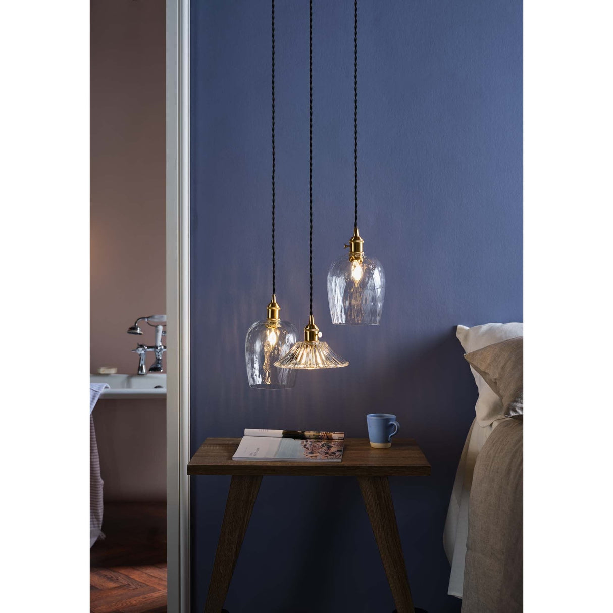 Accessory 1 Light Suspension In Brass