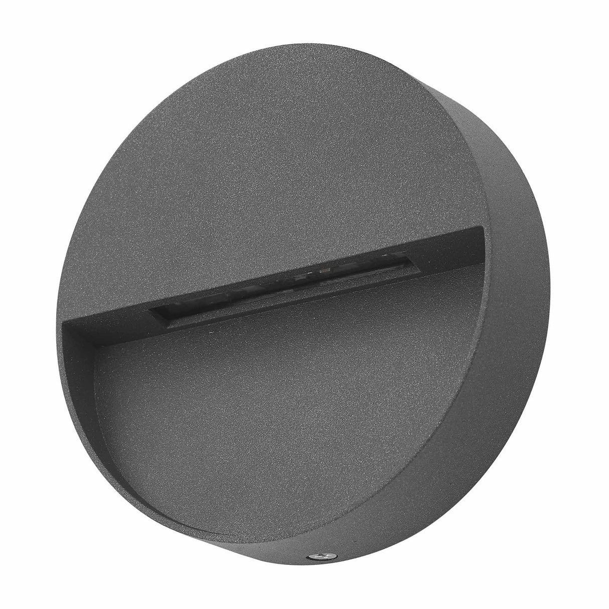 Ugo Outdoor Wall Light Round Eyelid Anthracite IP65 LED