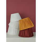 Ulyana Ivory Faux Silk Pleated Shade 35cm