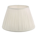 Ulyana Ivory Faux Silk Pleated Shade 35cm