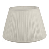 Ulyana Ivory Faux Silk Pleated Shade 45cm