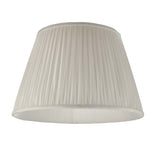 Ulyana Ivory Faux Silk Pleated Shade 45cm