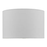 Weylin White Faux Silk Drum Shade 32cm