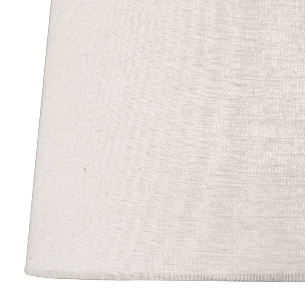 Griffith Grey Linen Tapered Drum Shade 30cm