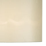 Syracuse White Faux Silk Oval Shade 40cm