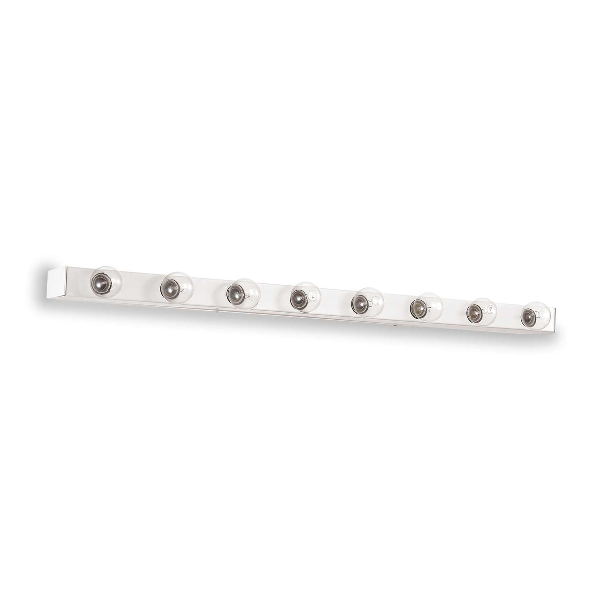 Elegant 8-Bulb White Wall Light Fixture