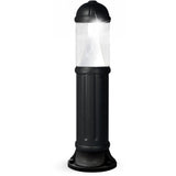 Sauro 10W LED 800mm Contemporary Black Bollard Light