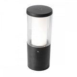 Carlo 250 Black 3.5W GU10 LED Landscape Bollard
