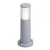 Carlo 400 Black LED Bollard with Frosted Diffuser – Contemporary 400mm GU10 Light