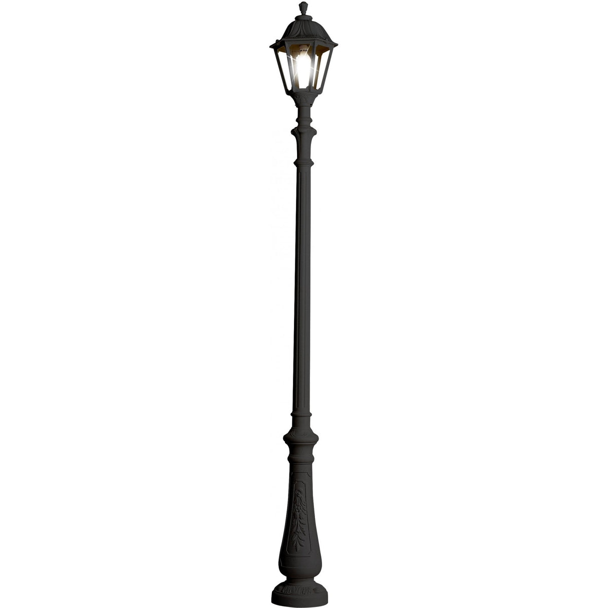 Noemi Nebo E27 Classic Outdoor Black Post Lantern