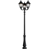 Noemi Nebo-Ofir Classic Triple Head Black Lantern Post