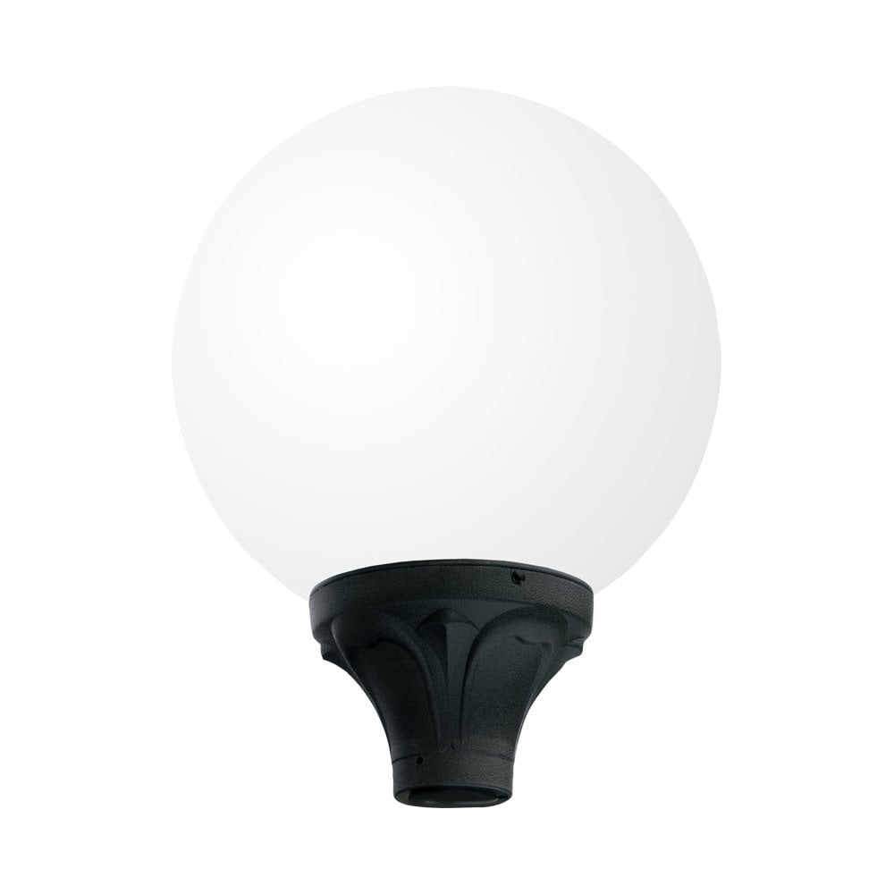 Classic Black Opal LED Globe 400 - 12W E27 Outdoor Light