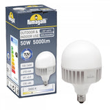 E27 50W LED Power Bulb - 4000K Cool White, 5000 Lumens